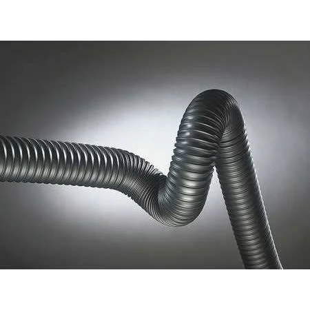 Hi Tech DuraVent - 0658-0200-0001 - Industrial Ducting Hose - Hose Inside Dia. 2 in, Hose Length 25 ft, Hose Color Black, 31 PSI