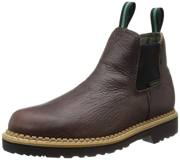 Men's Brown Georgia Giant Waterproof High Romeo Boot Size 9.5