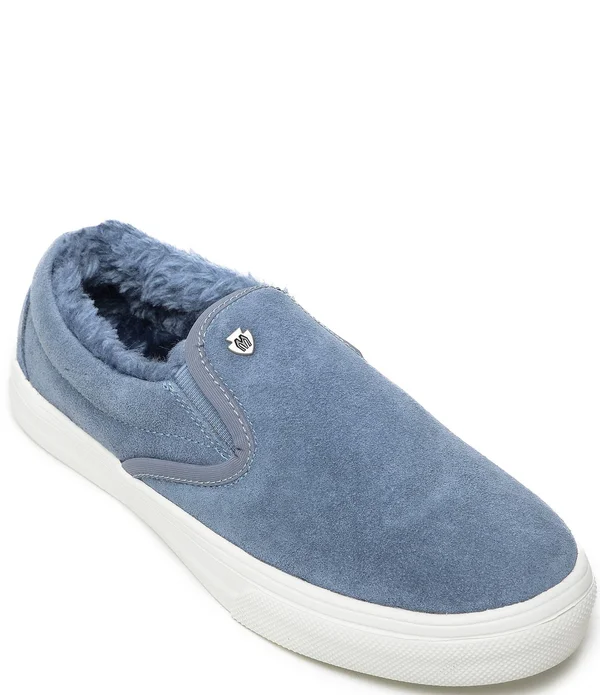 Minnetonka Women's Wilder Slipper - Vintage Blue, 9