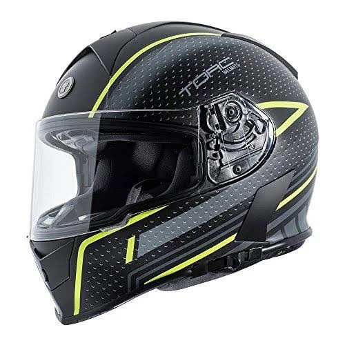 Torc T-14 Full Face Helmet - Streamline Grey