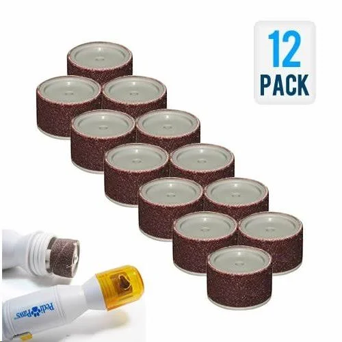 PediPaws 2 Packs of 12 Replacement Filing Heads