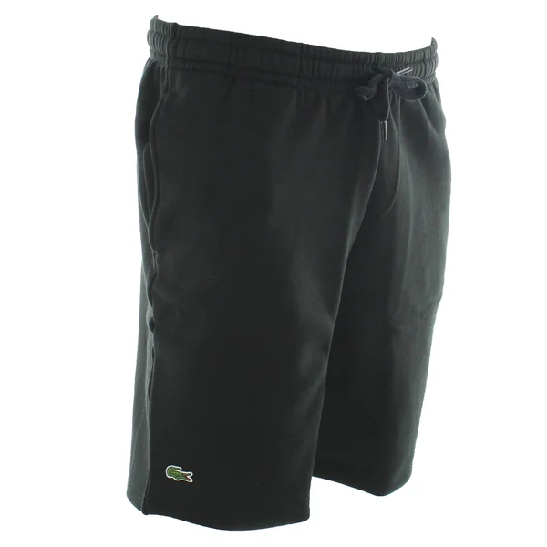 Lacoste Men's Sport Tennis Fleece Shorts : Black