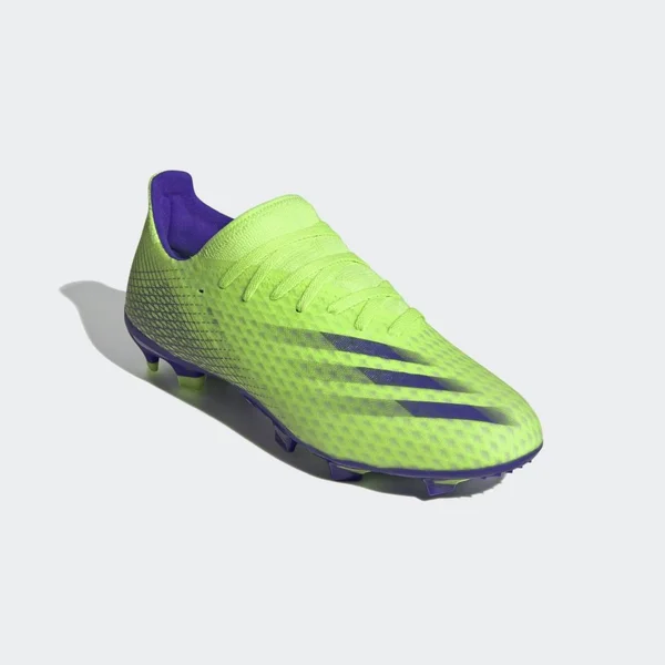 Adidas Men's x Ghosted.3 Firm Ground Soccer Cleats - Green