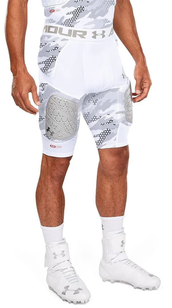 Under Armour Adult Game Day Armour Pro 5-Pad Girdle, Small, White
