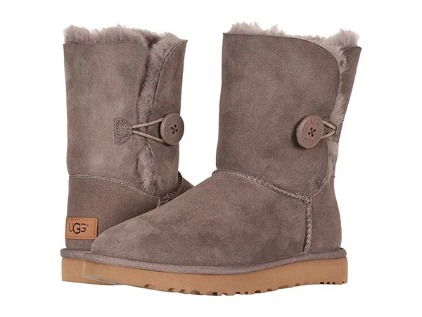 UGG Women's Bailey Button II Boots - Stormy Gray, 7