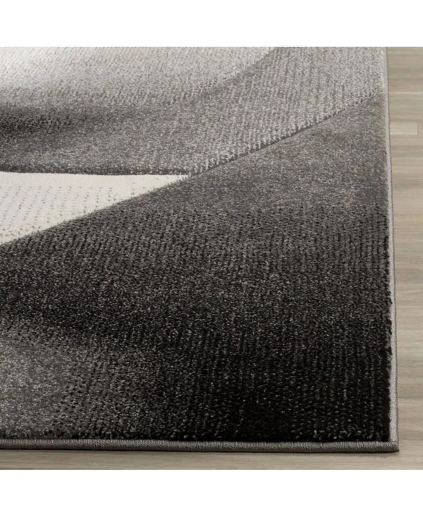 Safavieh Hollywood HLW713G 5&3x22 x 7&6x22 Grey - Dark Grey Area Rug