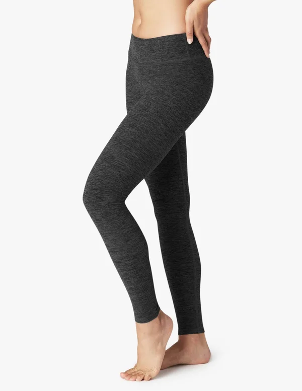 Spacedye Long Legging by Beyond Yoga Black-Charcoal, Xxs