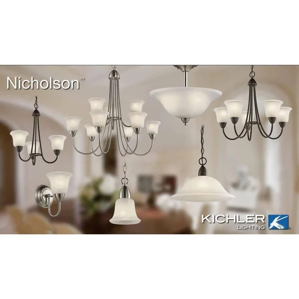 Kichler 45882NI Nicholson Bath 2-Light - Brushed Nickel
