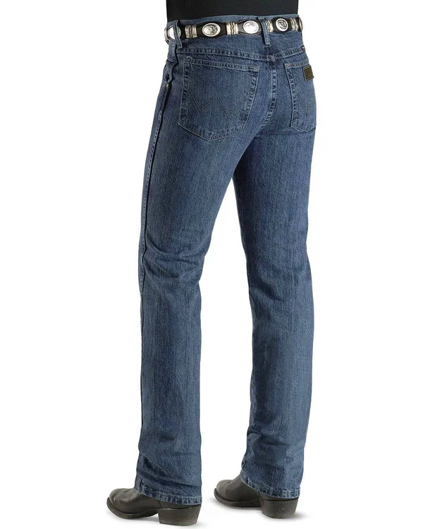 Wrangler Men's Slim Fit Authentic Stone PBR Jeans-30x34