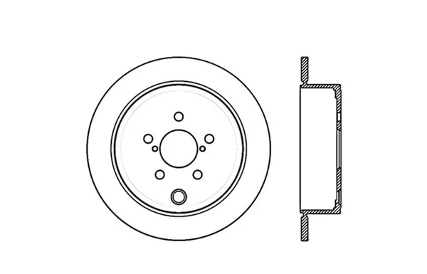 StopTech 126.47029SR Slotted Brake Rotor