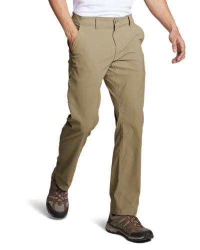Eddie Bauer Men's Horizon Guide Chino Pants - Brown - 33/32