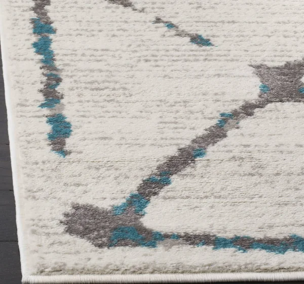 Safavieh Skyler SKY197D Ivory/Blue 4& x 6& Area Rug