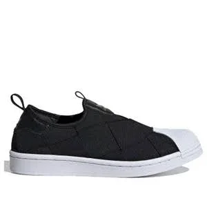 Adidas Superstar Slip On W White Sneakers/Shoes S81338 (Size: US 8)