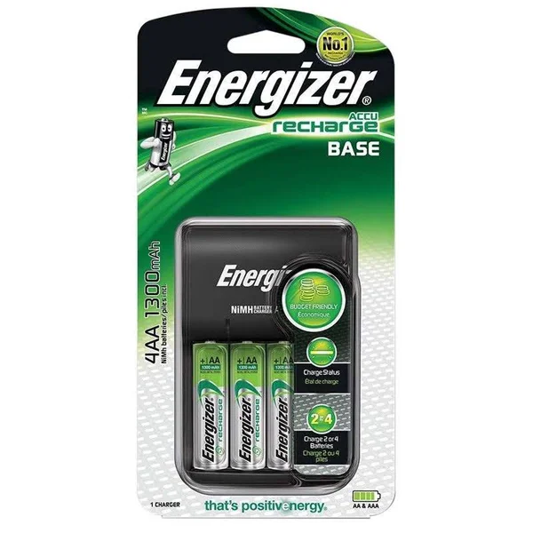 Energizer Battery Charger, Recharge Base, for AA and AAA Batteries