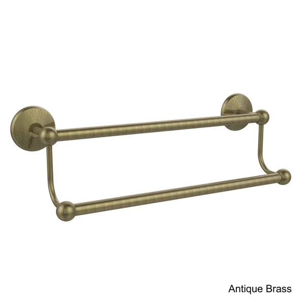 Allied Brass PMC-72/18 Prestige Monte Carlo Collection 18 inch Double Towel Bar - Polished Nickel