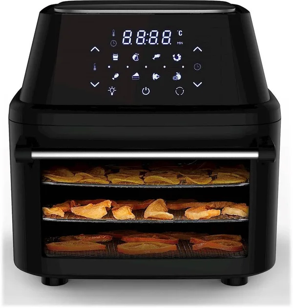 Emerald - 16L Digital Air Fryer Oven - Black SM-AIR-1845