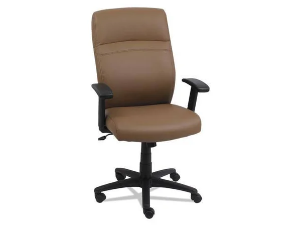 Alera High-Back Swivel-Tilt Chair, Taupe-Black