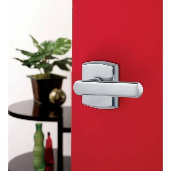 Baldwin Soho Lever Pair (levers Only) Lifetime Satin Nickel