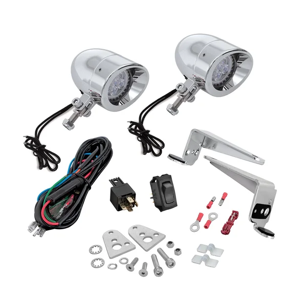 Show Chrome Accessories LED Mini Driving Light Kit - 30-102L