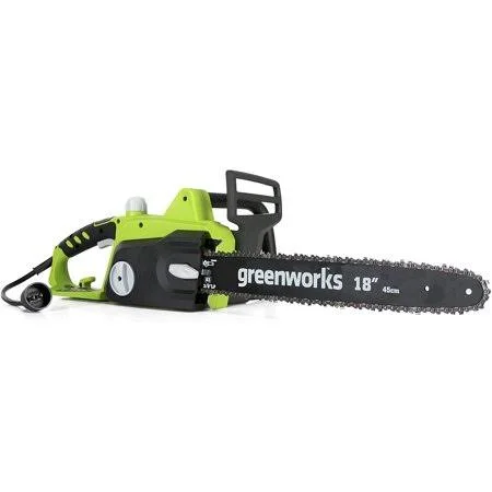 Greenworks 14.5 Amp 18-inch Corded Electric Chainsaw - 20332