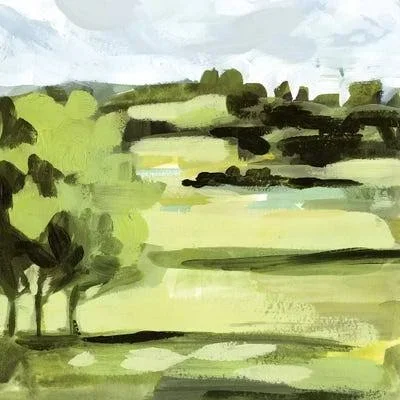 Victoria Borges Paintings Canvas Art Prints - Verdant Daze II