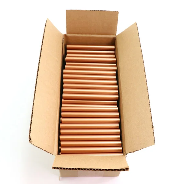 Surebonder 725R54CCOPPER Full Size 4x22 Copper Color Hot Glue Stick - 5 lb Box