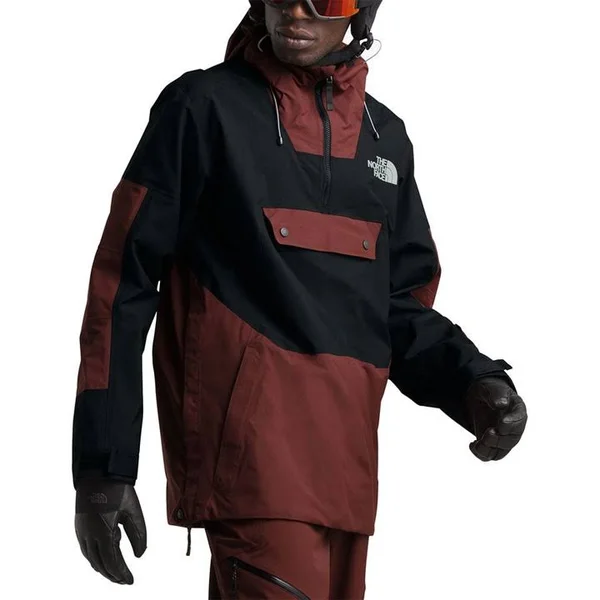 The North Face Silvani Anorak Jacket - Men's Sequoia Red/TNF Black, XL