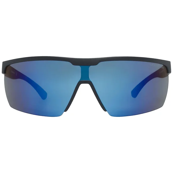 Emporio Armani Sunglasses EA4116 504255 Matte Black Blue Mirror