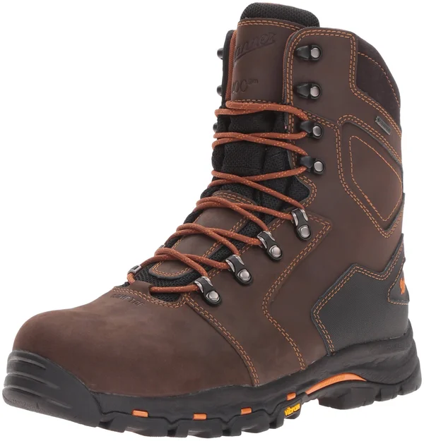 Danner Men's Vicious 8x22 400g NMT Work Boot Brown