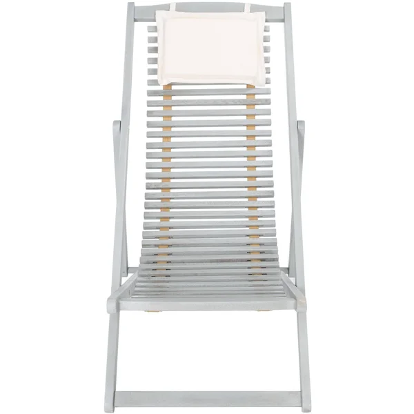 Safavieh Rendi Relax Chair with Pillow - Grey/Beige (Set of 2)