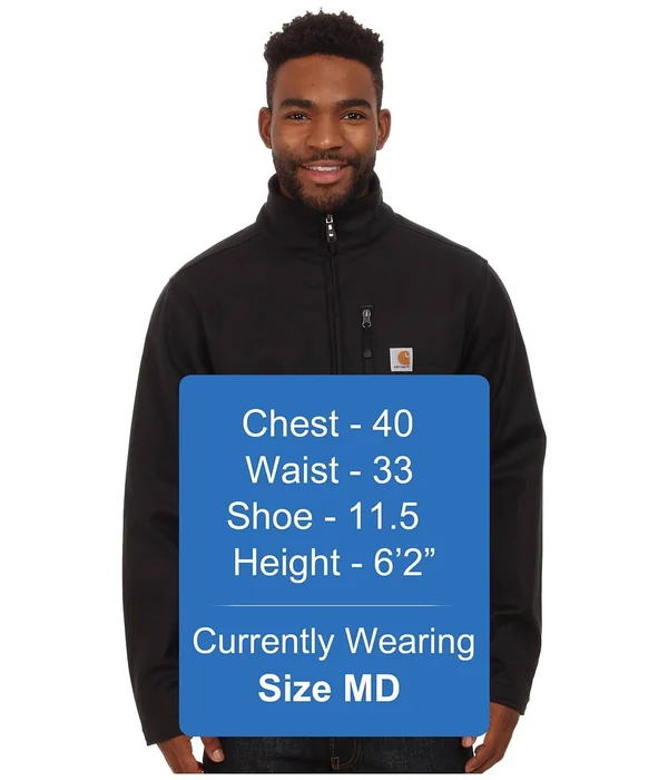 Carhartt Men's Black Quick Duck Pineville Jacket