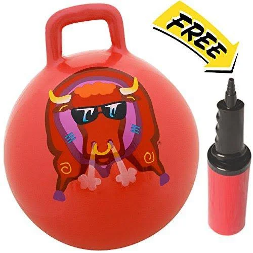 WALIKI Space Hopper Ball, Adults 13-101, Hippity Hop, Jumping Ball, Hopping Ball, Red 29”