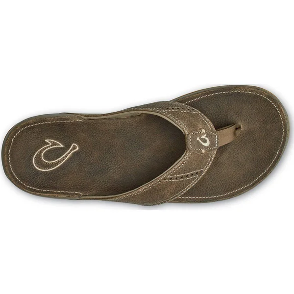 Olukai Men's Nui - Espresso, Espresso - 10