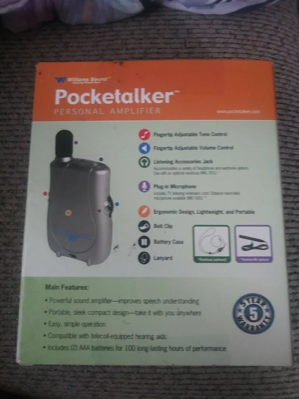 Williams Sound Pocketalker Ultra Personal Sound Amplifier