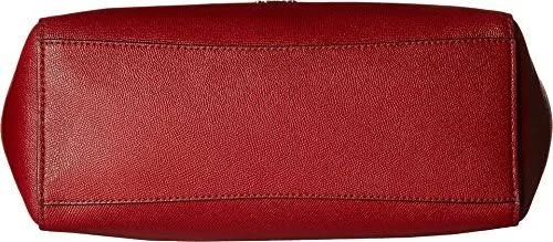 Coach Crossgrain Turnlock Tote - Red Current - Women's