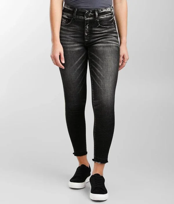 Bke Parker Ankle Skinny Stretch Jean - Blue 32/29, Women's