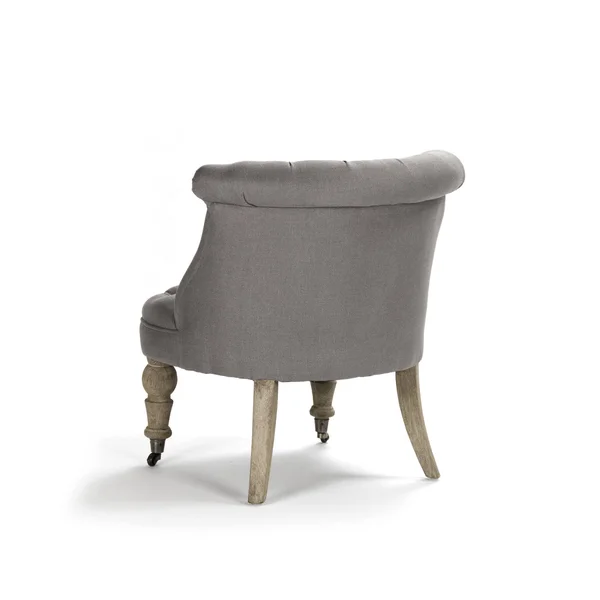 Zentique Amelie Slipper Chair; Grey