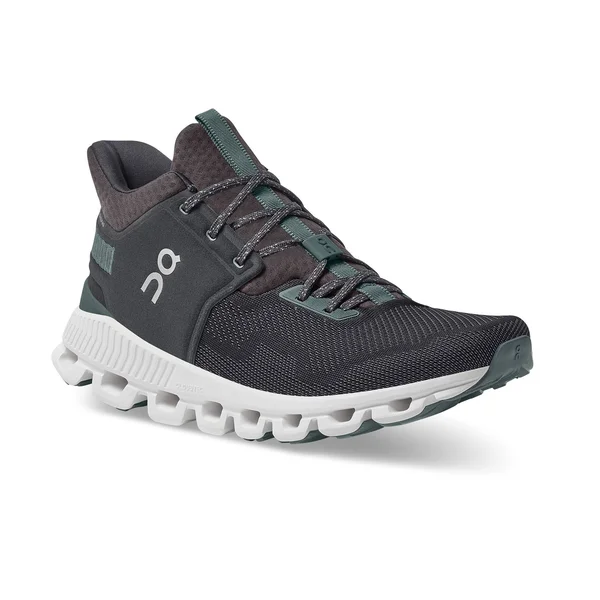 on Cloud Hi Edge Black, Olive, Mens, Size: 7.5