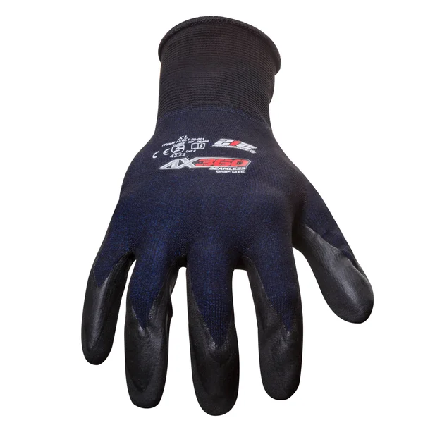 212 Performance AXGLT-05-011 AX360 Grip Lite Nitrile-Dipped Work Glove - 12-Pair Bulk Pack, X-Large