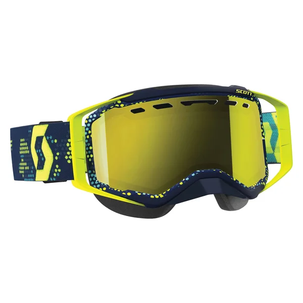 Scott Prospect Snow Cross Goggles Yellow/Blue/Yellow Chrome