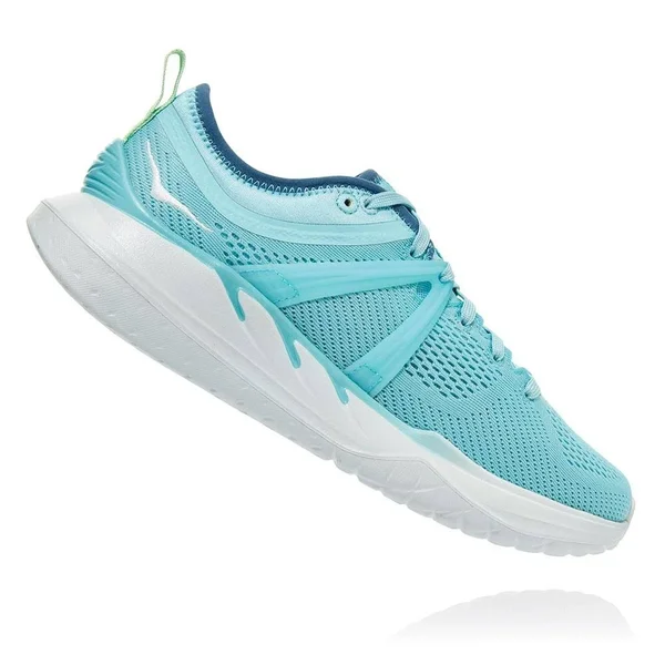 Women's Hoka Tivra Antigua Sand/Wan Blue, 11