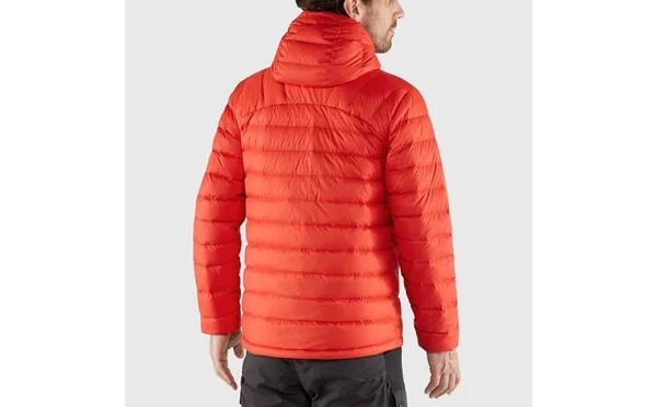 Fj鋖lr鋠en - Expedition Pack Down Hoodie - Men's Xs - True Red