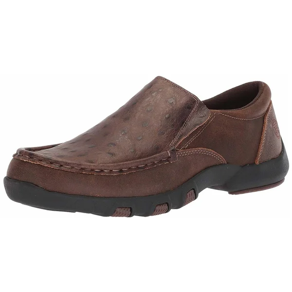Roper Mens Owen Casual Shoes Brown