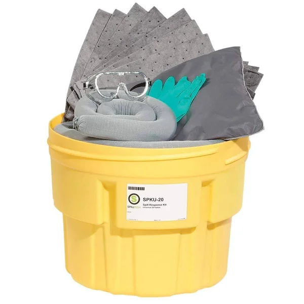 SpillTech SPKU-20 Spill Kit - Drum, Universal, 19x22 H x 22x22 W
