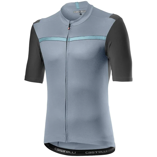 Castelli Unlimited Jersey - L - Vortex Gray