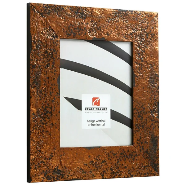 Craig Frames Hudson - Distressed Copper Picture Frame, 14 x 22 inch, Bronze
