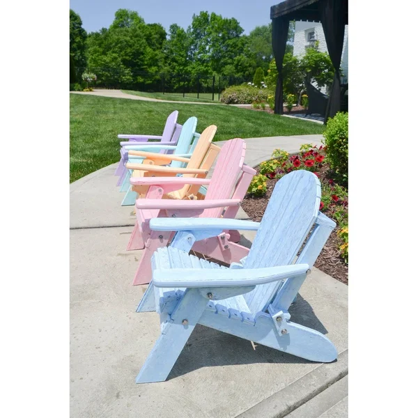 Outdoor Toddler Adirondack Chair - Strawberry Sundae