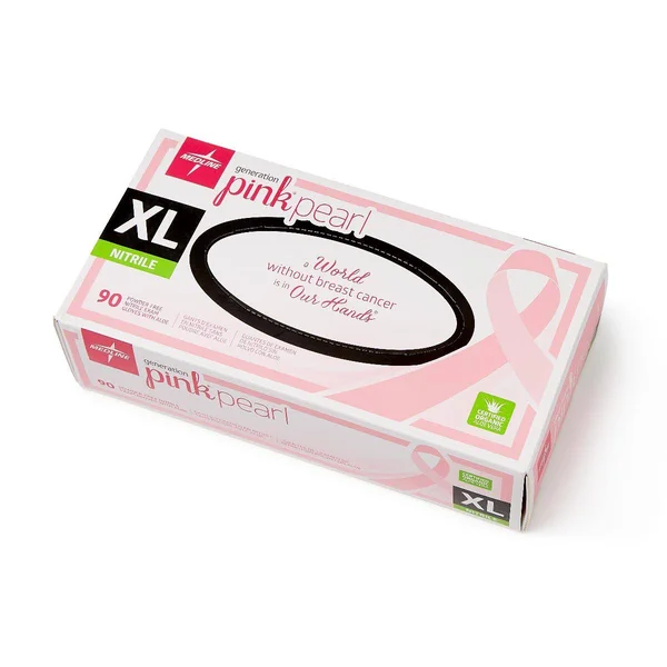 Generation Pink Pearl Nitrile Exam Gloves, Pink, Large