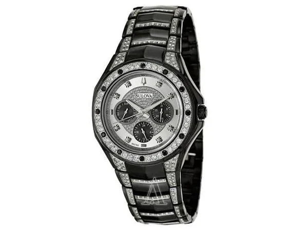 Bulova Men's Crystal Watch 98C102