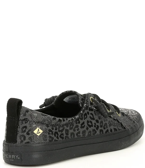 Sperry Women's Crest Vibe Animal Print - Tan/ Black - 7